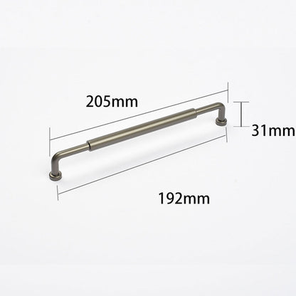 Comforsyco Smooth Round Bar Cabinet Handles and Drawer Pulls