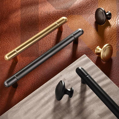 Comforsyco Smooth Round Bar Cabinet Pulls and Drawer Handles