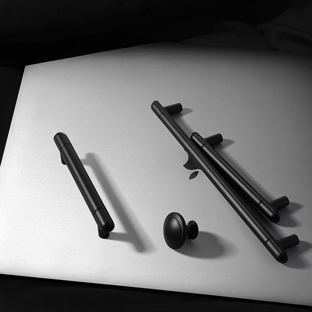 Comforsyco Smooth Round Bar Cabinet Pulls and Drawer Handles