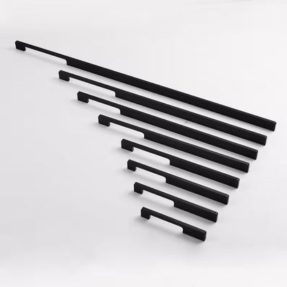 Comforsyco Solid Aluminum Alloy Modern Slimline Gold Cabinet and Drawer Pulls