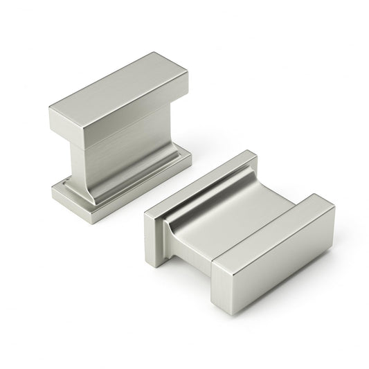Comforsyco Solid Aluminum Alloy Square Bar Cabinet Pulls