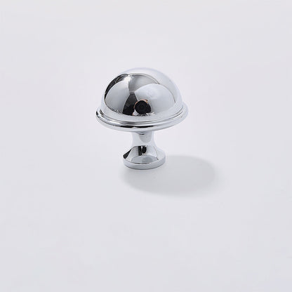 Comforsyco Solid Brass Round Bar Cabinet Pulls and Knobs