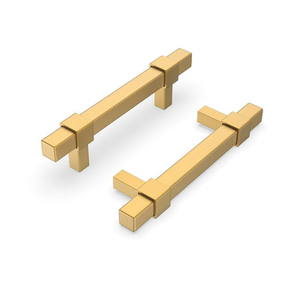 Comforsyco Square Cabinet Handles Drawer Pulls for Kitchen