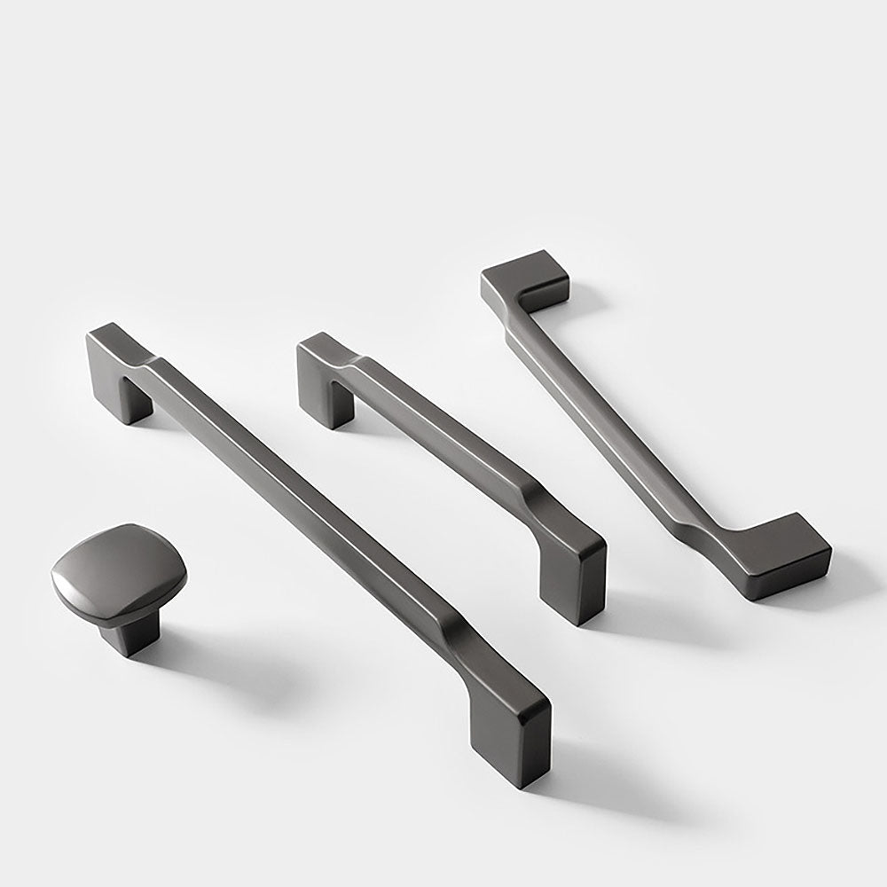 Comforsyco Square Zinc Alloy Cabinet Pulls, Handles, and Knobs