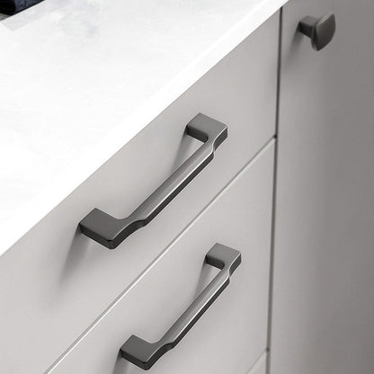 Comforsyco Square Zinc Alloy Cabinet Pulls, Handles, and Knobs