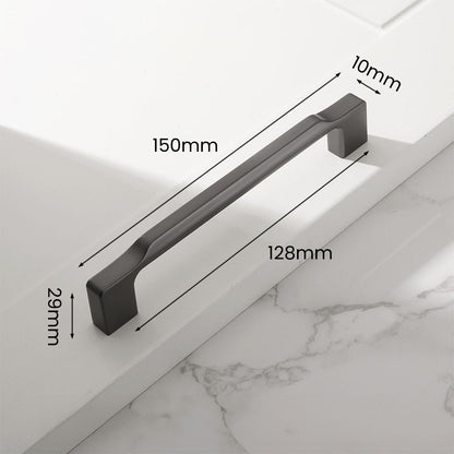 Comforsyco Square Zinc Alloy Cabinet Pulls, Handles, and Knobs