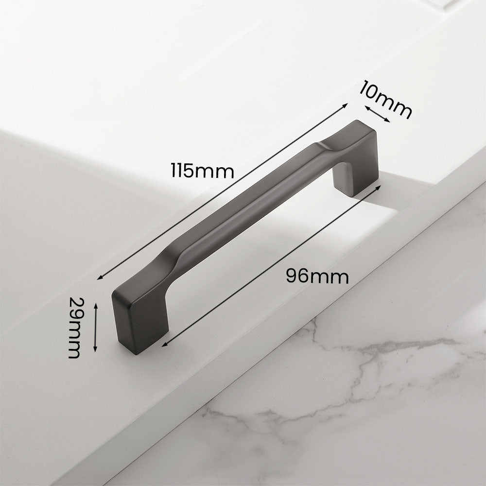 Comforsyco Square Zinc Alloy Cabinet Pulls, Handles, and Knobs