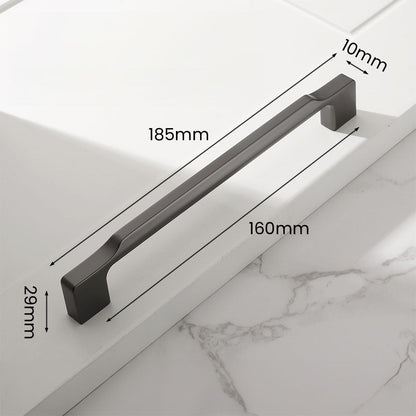 Comforsyco Square Zinc Alloy Cabinet Pulls, Handles, and Knobs