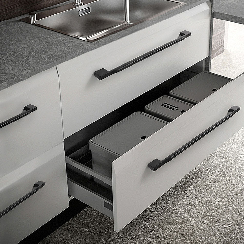 Comforsyco Square Zinc Alloy Cabinet Pulls, Handles, and Knobs