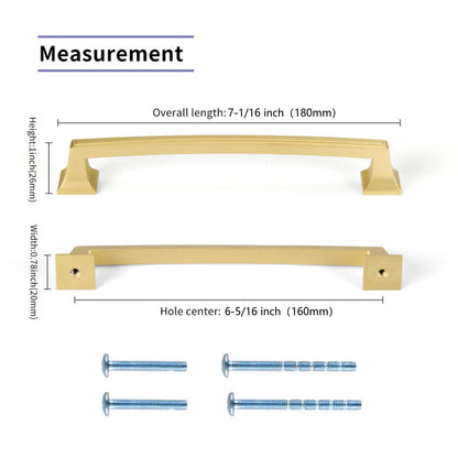 Comforsyco Squared Bar Cabinet Pulls and Drawer Handles