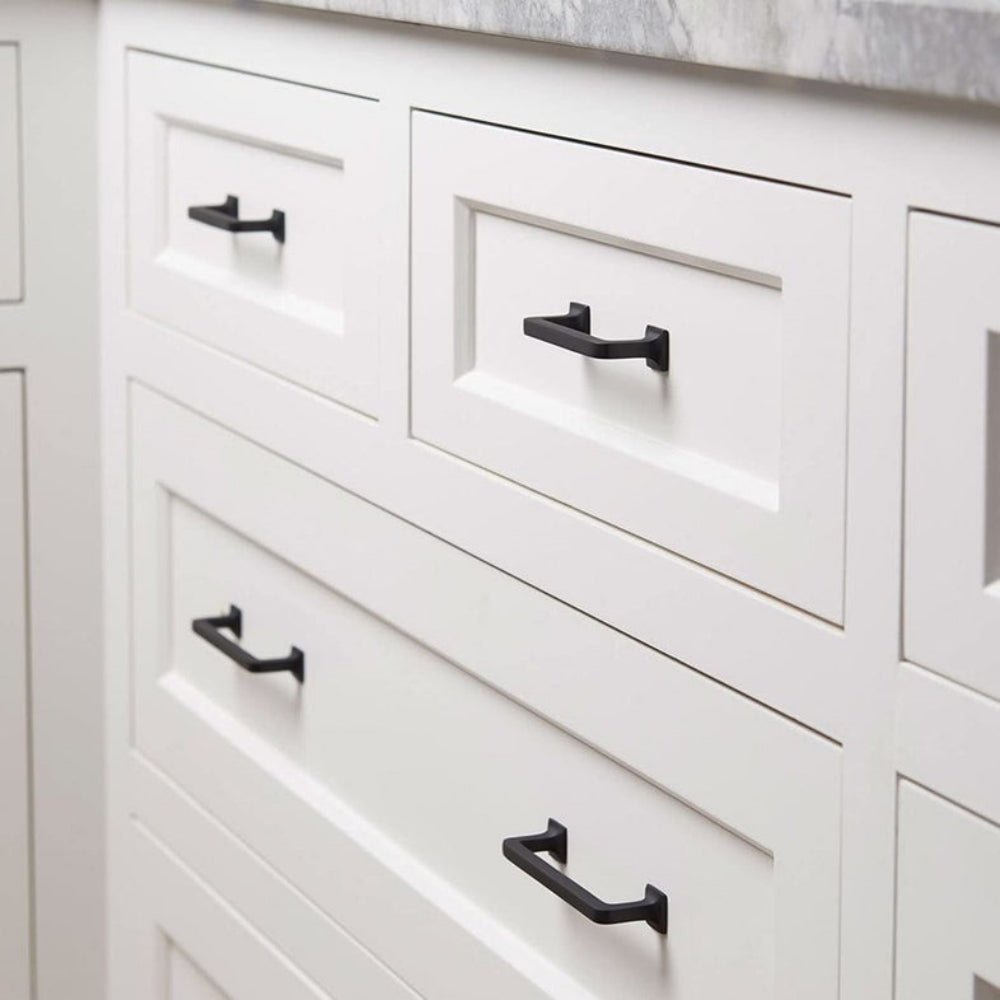 Comforsyco Squared Bar Cabinet Pulls and Drawer Handles