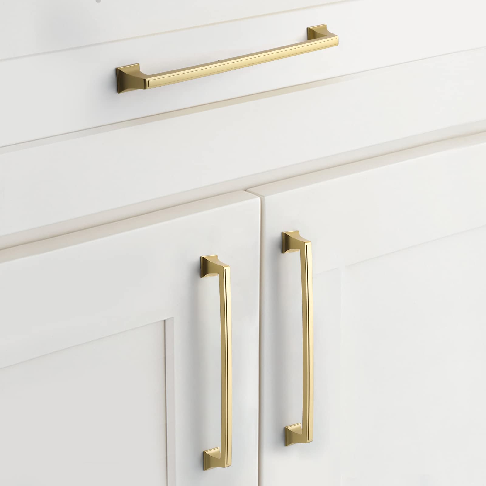 Comforsyco Squared Bar Cabinet Pulls and Drawer Handles