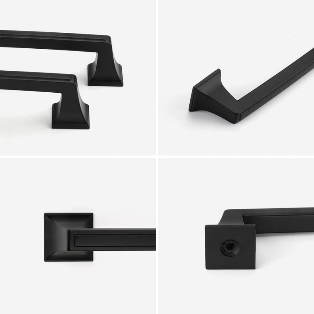 Comforsyco Squared Bar Cabinet Pulls and Drawer Handles