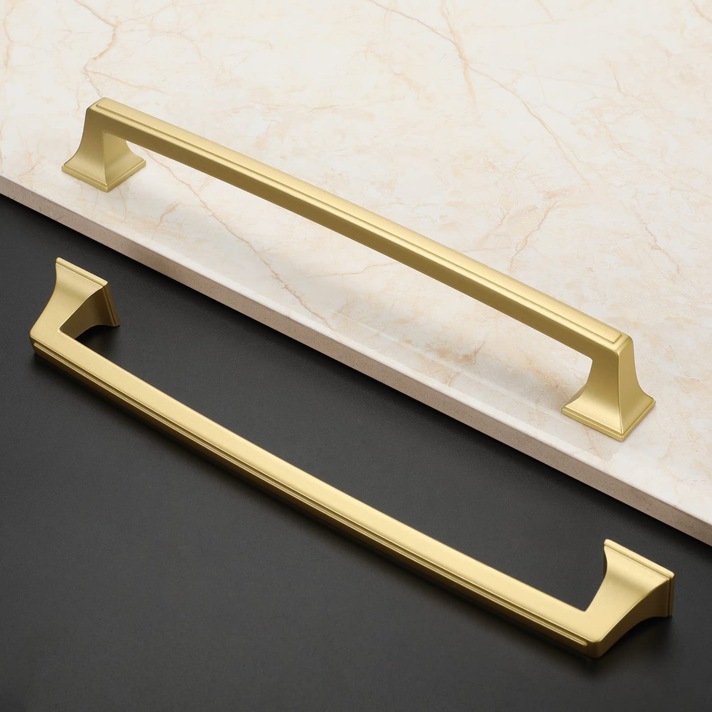 Comforsyco Squared Bar Cabinet Pulls and Drawer Handles