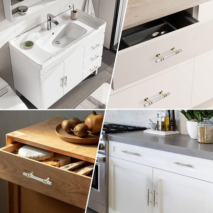 Comforsyco Stylish European Design Zinc Alloy Drawer Pulls