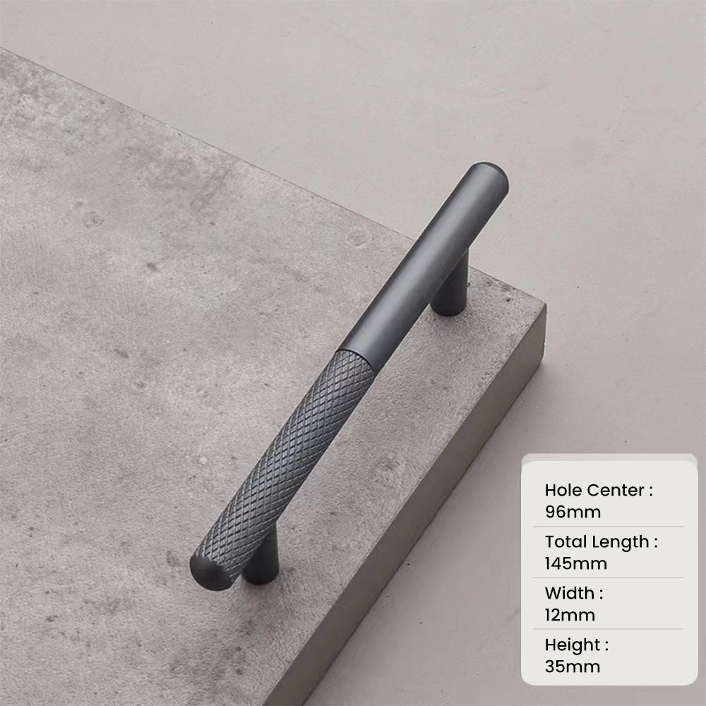 Comforsyco Stylish Patchwork Knurled Wardrobe Pulls