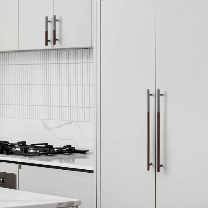 Comforsyco Stylish Patchwork Knurled Wardrobe Pulls