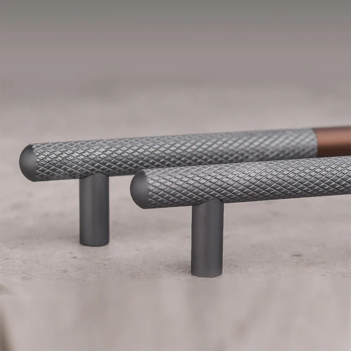 Comforsyco Stylish Patchwork Knurled Wardrobe Pulls