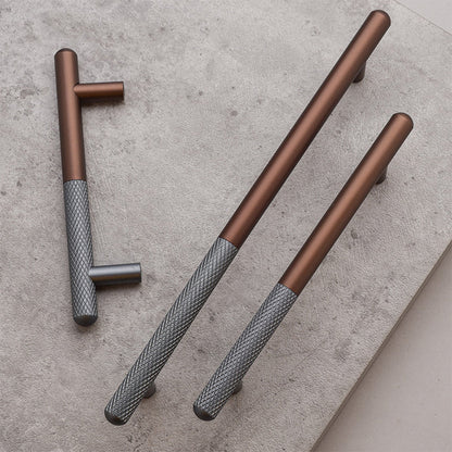 Comforsyco Stylish Patchwork Knurled Wardrobe Pulls