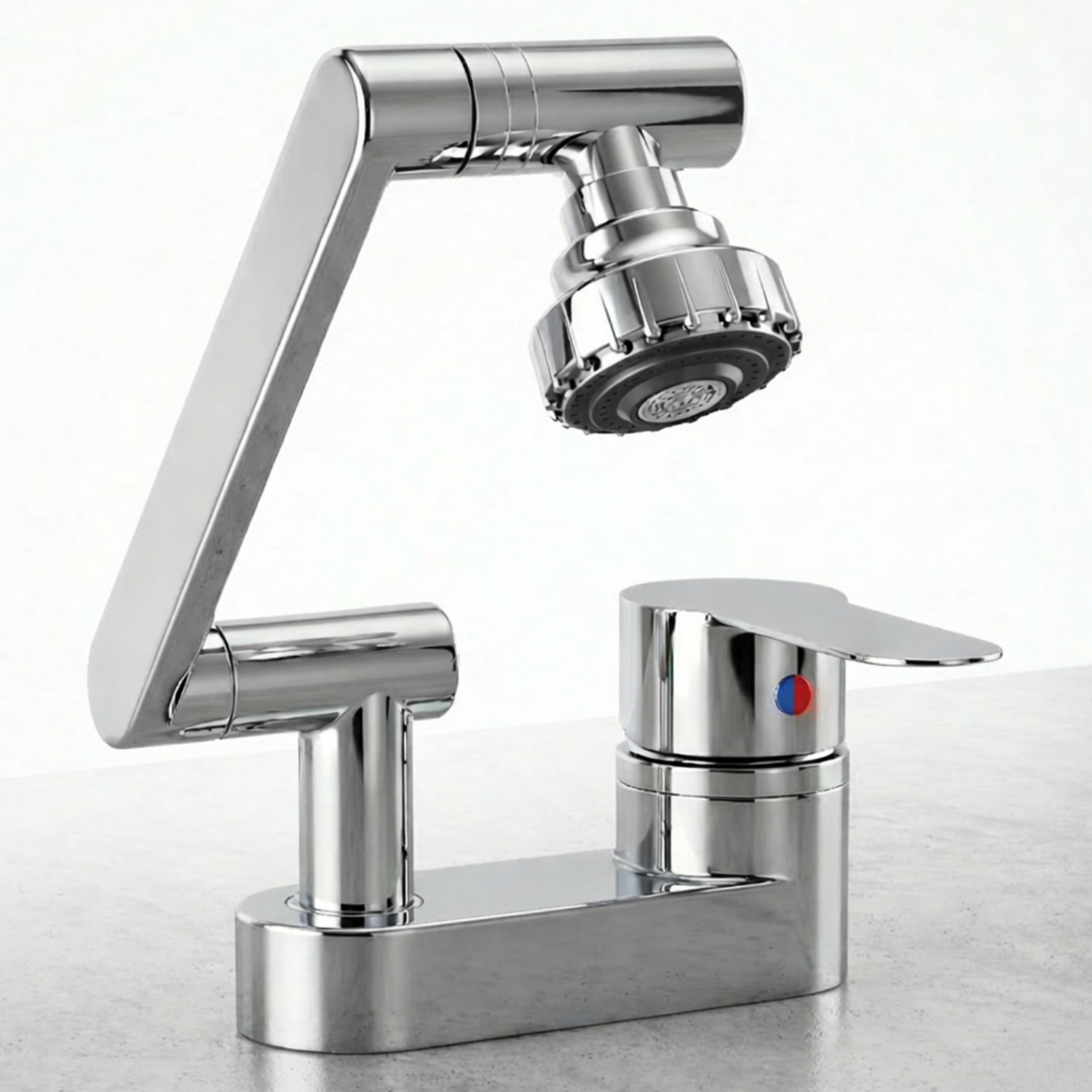 Swivora 2-Mode Rotating Nozzle Bathroom Sink Faucet