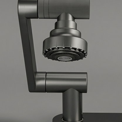 Swivora 2-Mode Rotating Nozzle Bathroom Sink Faucet