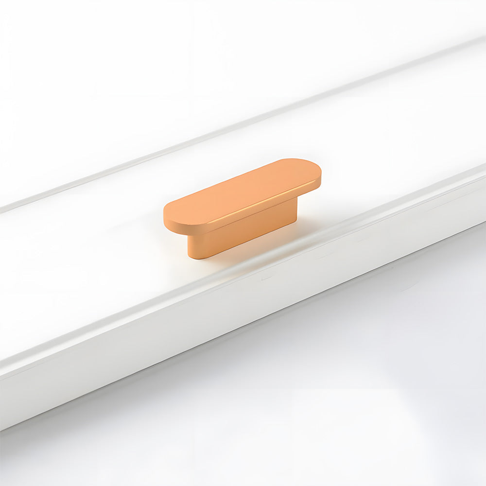 Comforsyco T-Shaped Aluminum Alloy Cabinet Handles for Wardrobes