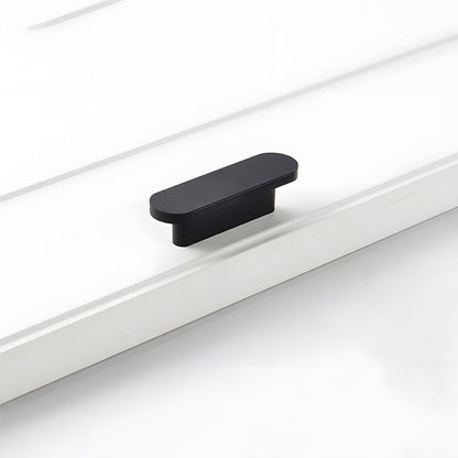 Comforsyco T-Shaped Aluminum Alloy Cabinet Handles for Wardrobes