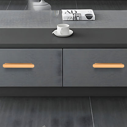 Comforsyco T-Shaped Aluminum Alloy Cabinet Handles for Wardrobes