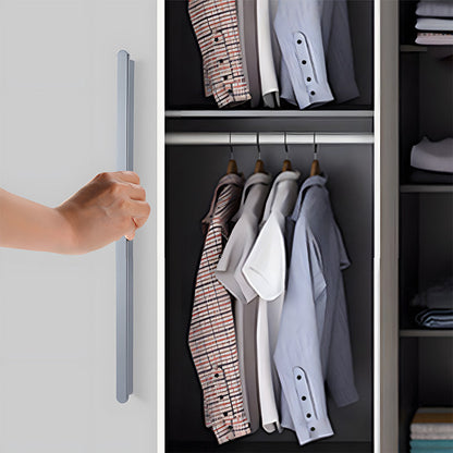 Comforsyco T-Shaped Aluminum Alloy Cabinet Handles for Wardrobes