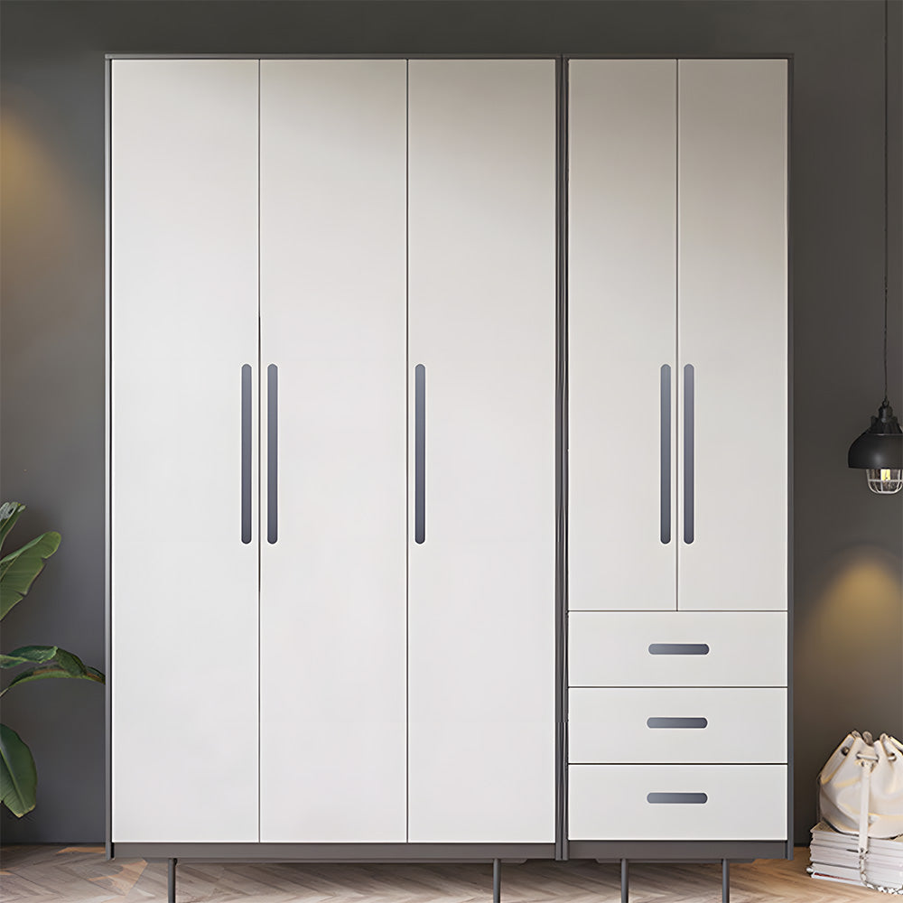 Comforsyco T-Shaped Aluminum Alloy Cabinet Handles for Wardrobes