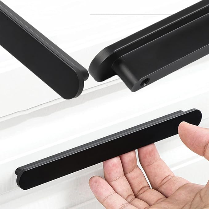 Comforsyco T-Shaped Aluminum Cabinet Handles and Drawer Pulls