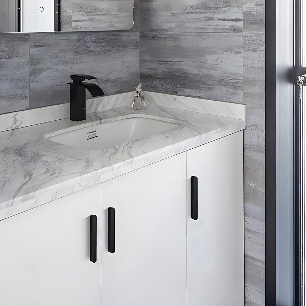 Comforsyco T-Shaped Cabinet Handles and Drawer Pulls with Rounded Corners