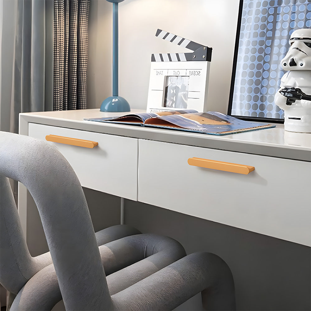 Comforsyco T-Shaped Cabinet Handles and Drawer Pulls with Rounded Corners