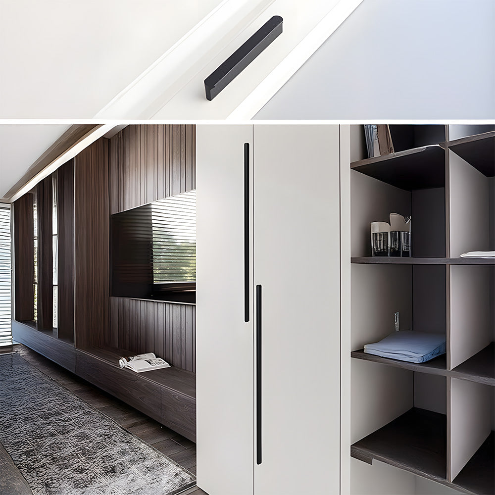 Comforsyco T-Shaped Cabinet Handles and Drawer Pulls with Rounded Corners