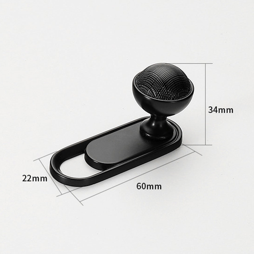 Comforsyco Textured Brass Cabinet Handles and Knobs in Gold / Black