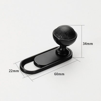 Comforsyco Textured Brass Cabinet Handles and Knobs in Gold / Black