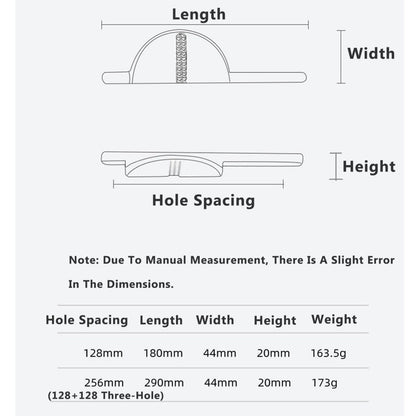 Comforsyco Textured Half Moon Cabinet Pulls, Zinc Alloy Drawer Handles