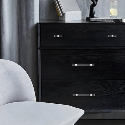 Comforsyco Transparent Acrylic Round Bar Cabinet Pulls for Wardrobes