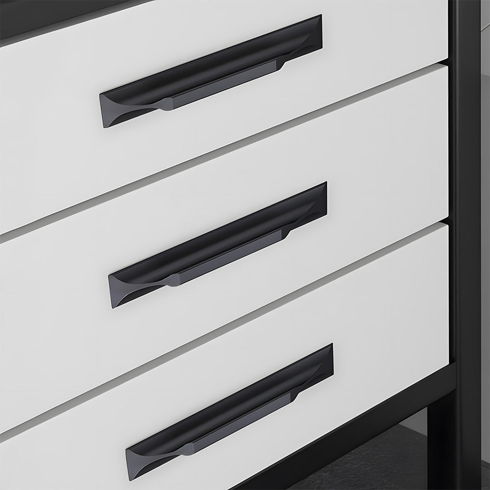 Comforsyco Trapezoidal Recessed Cabinet Pulls and Drawer Handles