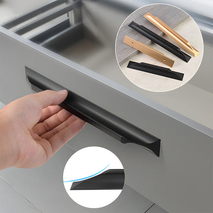 Comforsyco Trapezoidal Recessed Cabinet Pulls and Drawer Handles