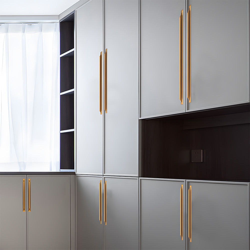Comforsyco Trapezoidal Recessed Cabinet Pulls and Drawer Handles