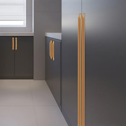 Comforsyco Trapezoidal Recessed Cabinet Pulls and Drawer Handles