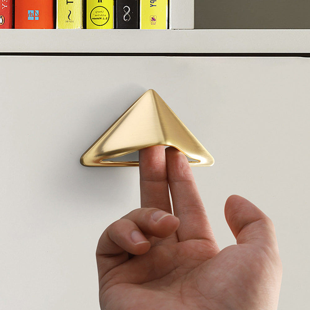 Comforsyco Triangular Geometric Cabinet Pulls and Drawer Handles