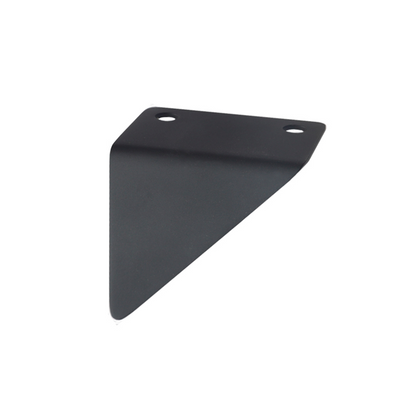 Comforsyco Triangular Solid Brass Cabinet Edge Pulls and Drawer Handles