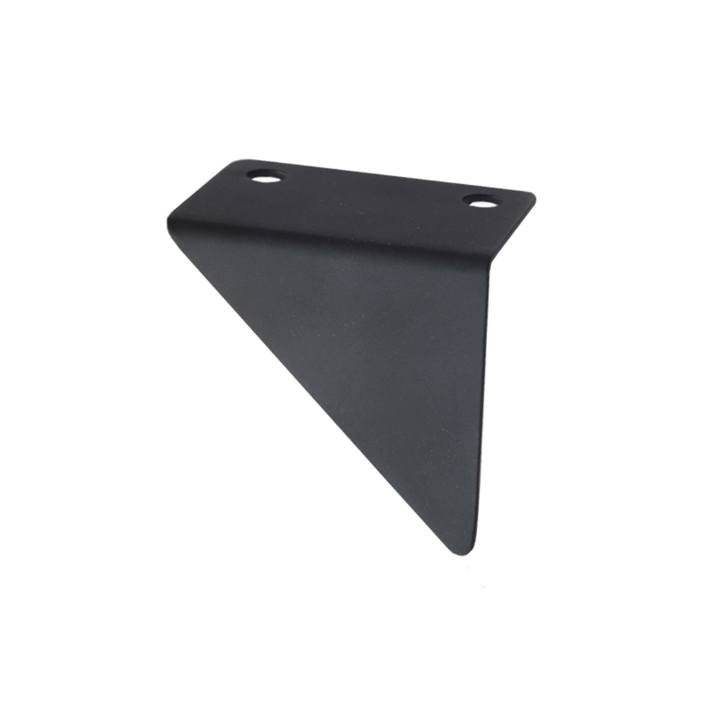 Comforsyco Triangular Solid Brass Cabinet Edge Pulls and Drawer Handles