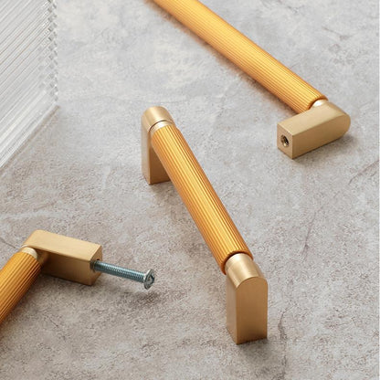 Comforsyco Two-Color Splicing Aluminum Alloy Cabinet Pulls