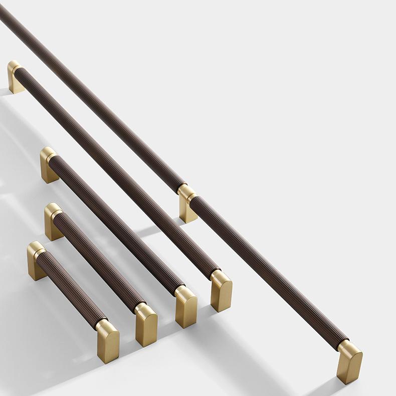 Comforsyco Two-Color Splicing Aluminum Alloy Cabinet Pulls