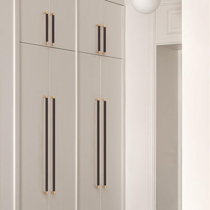 Comforsyco Two-Color Splicing Aluminum Alloy Cabinet Pulls