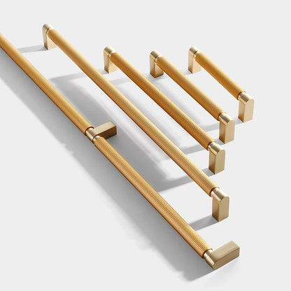 Comforsyco Two-Color Splicing Aluminum Alloy Cabinet Pulls