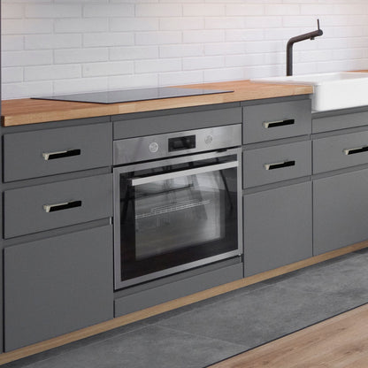 Comforsyco Two-Tone Cabinet Handles, Drawer Pulls, and Matching Knobs